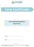 Care Certificate. Care Certificate Standard 3. Duty of Care. Name:.. Date:. Page 1 of 14