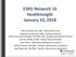 ESRD Network 16 HealthInsight January 10, 2018