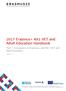 2017 Erasmus+ KA1 VET and Adult Education Handbook