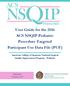 User Guide for the 2016 ACS NSQIP Pediatric Procedure Targeted Participant Use Data File (PUF)