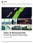 Town of Richmond Hill Economic Development Strategy Update