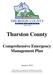 Thurston County. Comprehensive Emergency Management Plan. January 2013