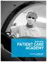 Application PATIENT CARE ACADEMY