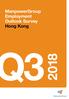 ManpowerGroup Employment Outlook Survey Hong Kong
