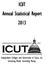ICUT Annual Statistical Report 2013