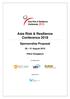 Asia Risk & Resilience Conference 2018