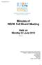 Minutes of NSCB Full Board Meeting