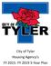 City of Tyler Housing Agency s FY FY Year Plan