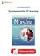 Ebooks Read Online Fundamentals Of Nursing