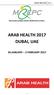 ARAB HEALTH 2017 DUBAI, UAE
