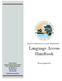 Language Access Handbook. Revised August Marion County Board of County Commissioners. Board of County Commissioners