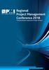 Regional Project Management Conference 2018 Transformational Leadership for Project Success