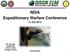 NDIA Expeditionary Warfare Conference