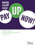 NHS staff say: UNISON evidence NHS Pay Review Body 2018/19 December 2017