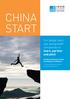 CHINA START. For global startups and growth companies to learn, partner and pitch