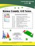 Kiowa County 4-H News