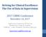 Striving for Clinical Excellence: The Use of Data in Supervision 2017 CMHO Conference