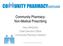 Community Pharmacy- Non-Medical Prescribing