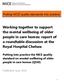 Working together to support the mental wellbeing of older people in care homes: report of a roundtable discussion at the Royal Hospital Chelsea