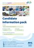 Candidate information pack