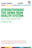 STRENGTHENING THE AKWA IBOM HEALTH SYSTEM for improved HIV response