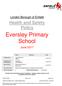 Health and Safety Policy for Eversley Primary School