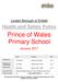 Health and Safety Policy for Prince of Wales Primary School
