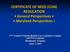 CERTIFICATE OF NEED (CON) REGULATION General Perspectives Maryland Perspectives