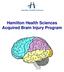 Hamilton Health Sciences Acquired Brain Injury Program