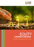 EQUITY CROWDFUNDING. An Alternative Fundraising Channel for Malaysia