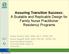 Assuring Transition Success: A Scalable and Replicable Design for Family Nurse Practitioner Residency Programs