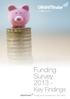 Funding Survey Key Findings. GRANTfinder Funding Survey November 2013 Key Findings