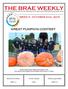 THE BRAE WEEKLY. The Weekly Newsletter for the BioResource & Agricultural Engineering Department. WEEK 5 - OCTOBER 21st, 2015 GREAT PUMPKIN CONTEST