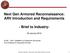 Next Gen Armored Reconnaissance: ARV Introduction and Requirements. - Brief to Industry-