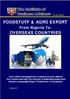 FOODSTUFF & AGRO EXPORT