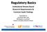 Regulatory Basics Ins2tu2onal Review Board Research Requirements & Common Audit Findings