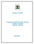 Ministry of health. Community Health Extension Workers Strategy in Uganda (2015/ /20)