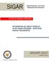 SIGAR JANUARY 2017 SIGAR SP OFFICE OF SPECIAL PROJECTS INFORMATION ON USAID S STABILITY IN KEY AREAS PROGRAM NORTHERN REGION, AFGHANISTAN