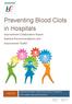 Preventing Blood Clots in Hospitals