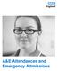 A&E Attendances and Emergency Admissions