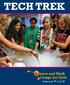 TECH TREK. Science and Math Camps for Girls. Powered by