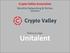 Crypto Valley Association. Monthly Networking & Pitches Geneva. Pitches on stage: Unitalent