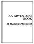 RA TRAINING SPRING 2017 HOUSING & RESIDENTIAL LIFE EASTERN CONNECTICUT STATE UNIVERSITY