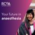 Your future in anaesthesia