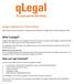 qlegal Application Information