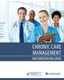 CHRONIC CARE MANAGEMENT IMPLEMENTATION GUIDE
