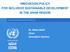 INNOVATION POLICY FOR INCLUSIVE SUSTAINABLE DEVELOPMENT IN THE ARAB REGION