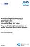 National Ophthalmology Workstream: Hospital Eye Services