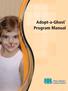 Adopt-a-Ghost Program Manual