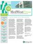 MedWestPress A LETTER FROM KEITH PENNINGTON. an employee & physician centered publication of medical west ISSUE VOLUME 8 INSIDE THIS ISSUE
